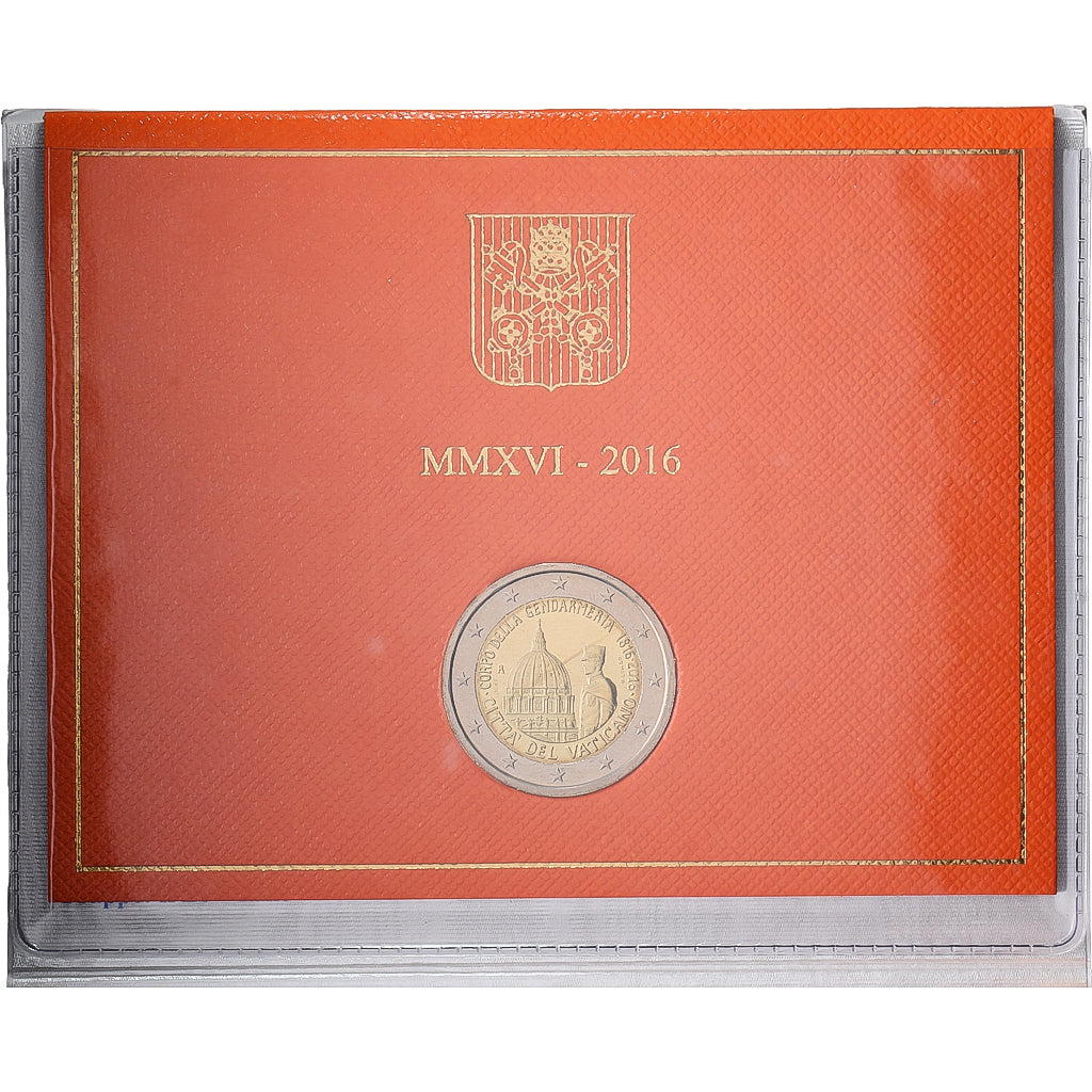 CIDADE DO VATICANO, 2 Euro, Bicentenary of the Vatican Gendarmerie, BU, 2016