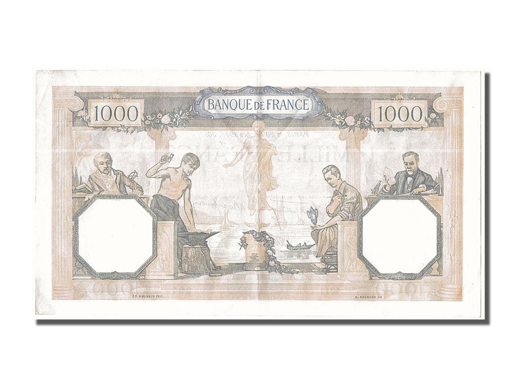 Banknot, Francja, 500 Francs, Cérès et Mercure, 1938, 1938-10-20, AU(55-58)