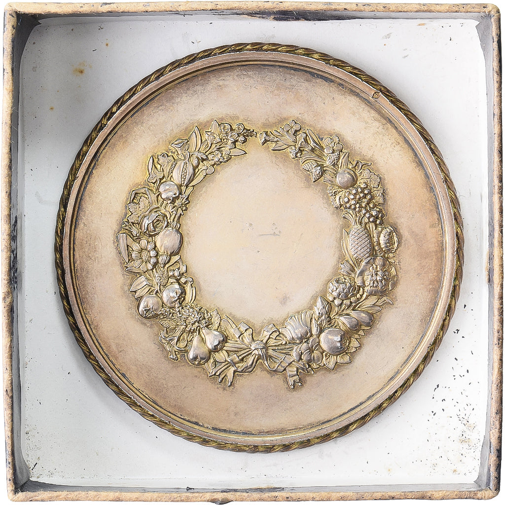 Francja, medal, Les Vendanges, n.d., Vermeil, MS(60-62)