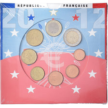 France, Set 1 ct. - 2 Euro, BU, 2012, MDP, MS(65-70)
