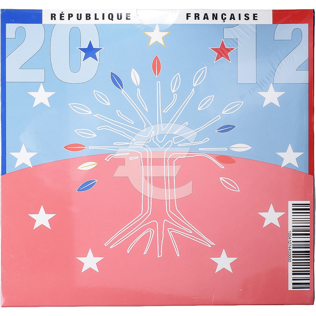 França, Set 1 ct. - 2 Euro, BU, 2012, MDP, N/D, MS(65-70)