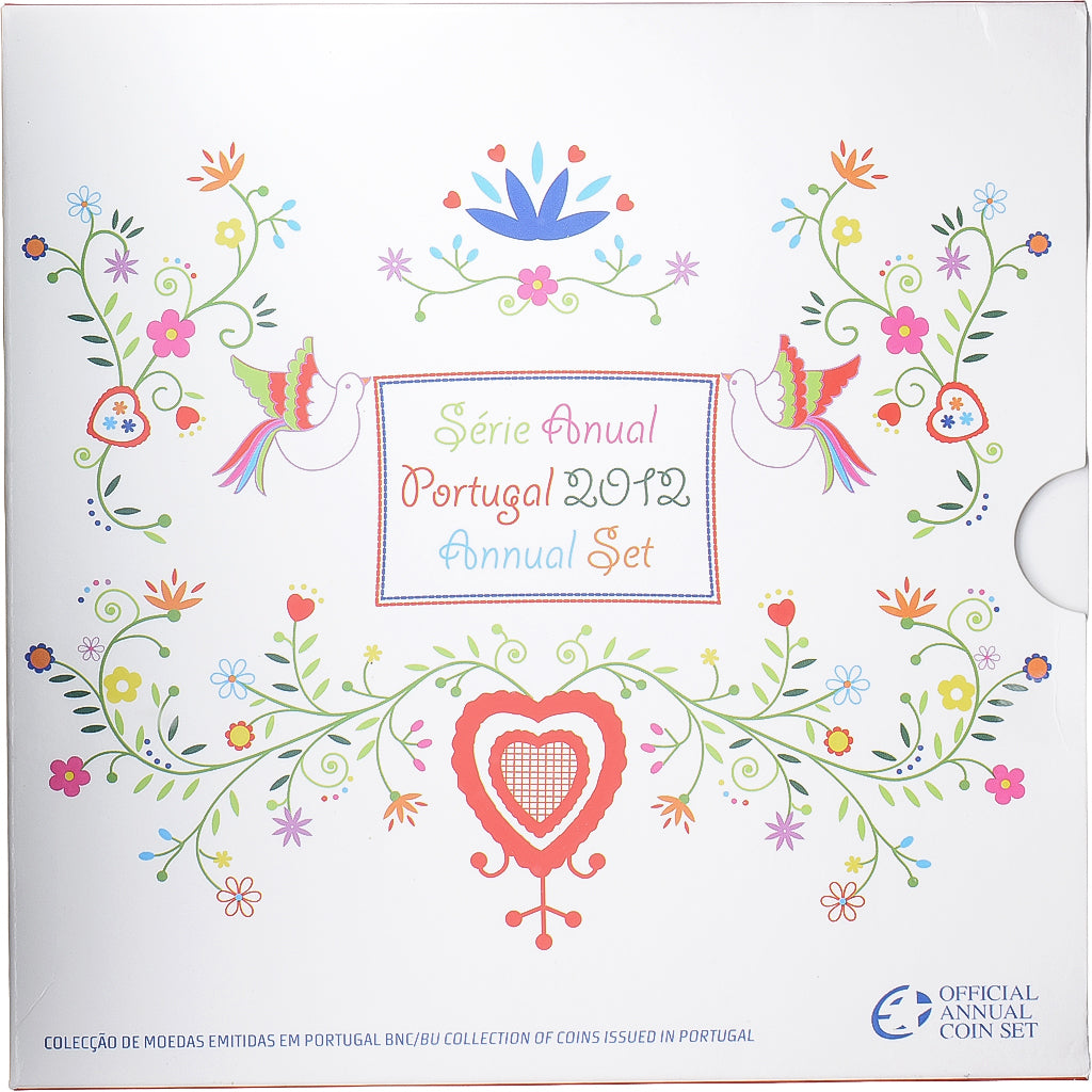 Portugal, Set 1 ct. - 2 Euro, BU, 2012, N/D, MS(65-70)