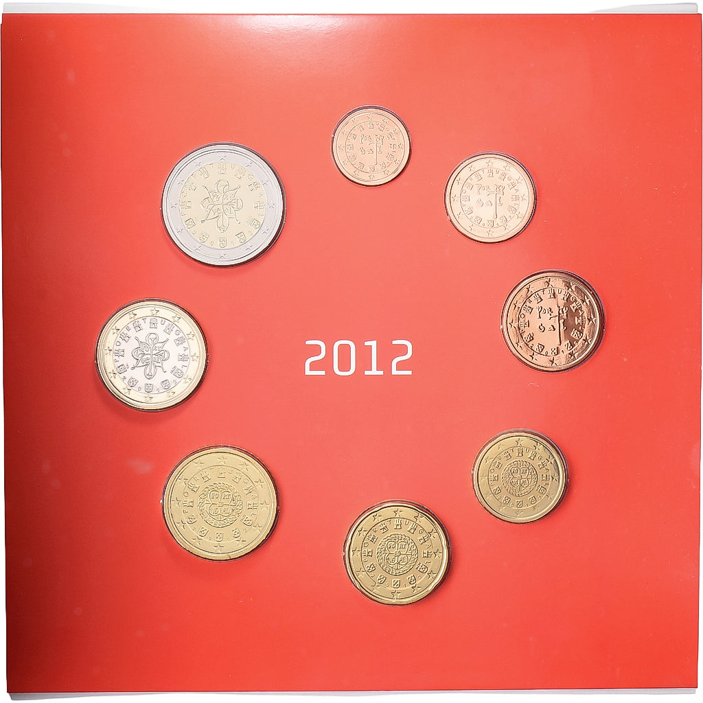 Portugal, Set 1 ct. - 2 Euro, BU, 2012, N/D, MS(65-70)