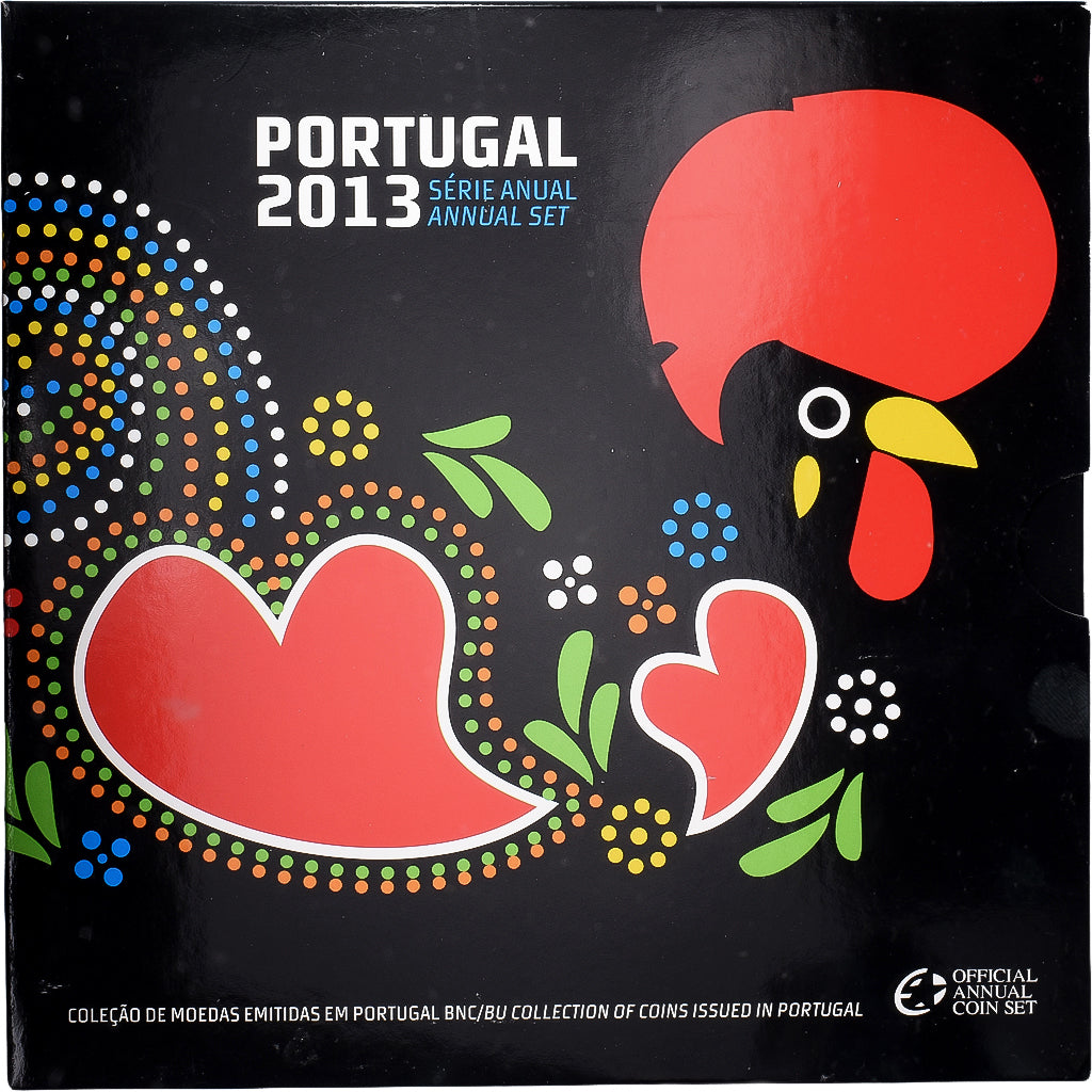 Portugal, Set 1 ct. - 2 Euro, BU, 2013, ND, MS(65-70)