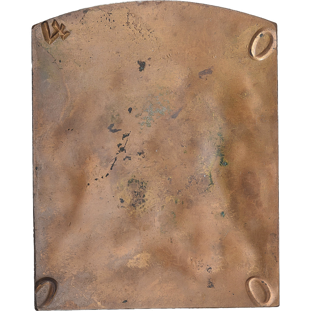 Frankrijk, Plaquette, Contemplation, n.d., Bronzen, Maillard, PR+