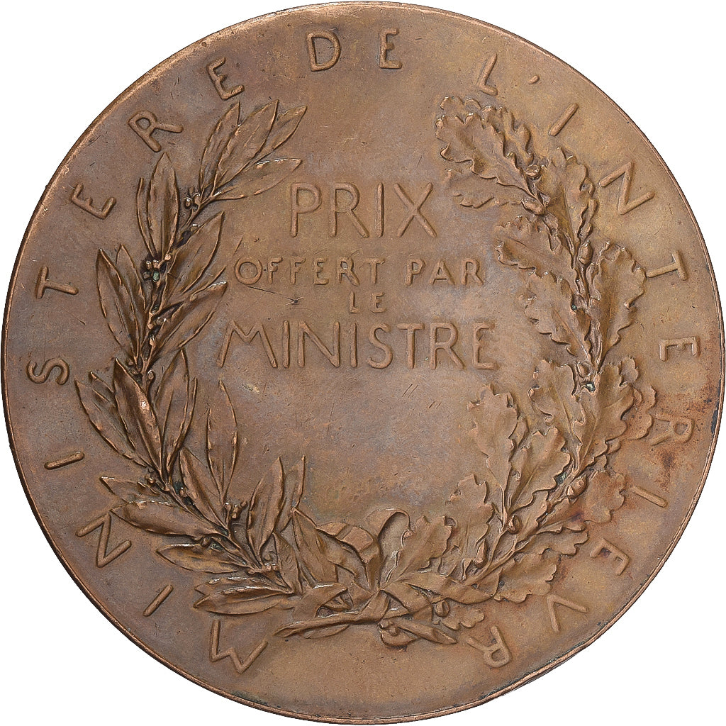 Frankrijk, Medaille, Marianne Casquée, Ministère de l'Intérieur, n.d.