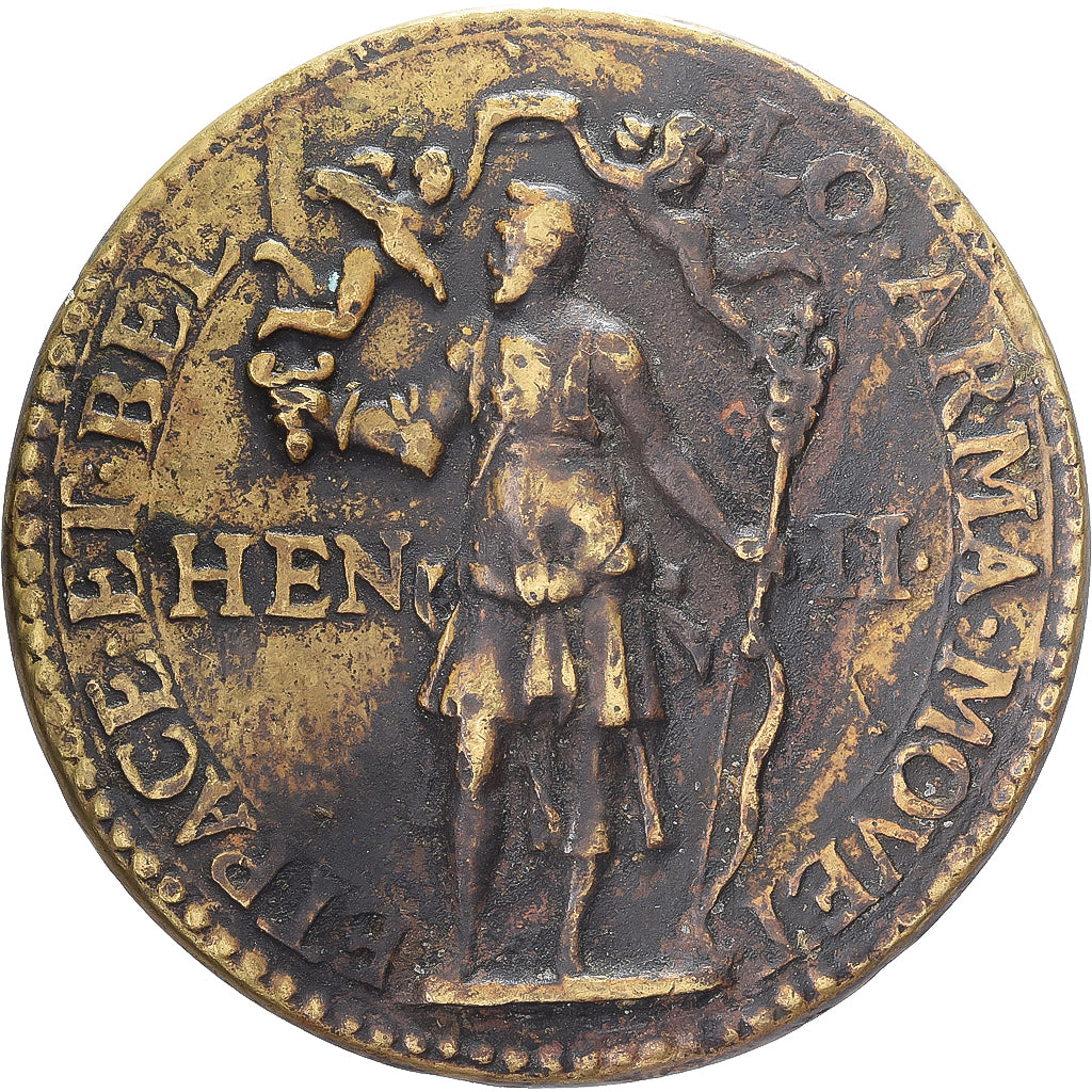 França, medalha, Henri II, King's victories against the Holy Roman Empire