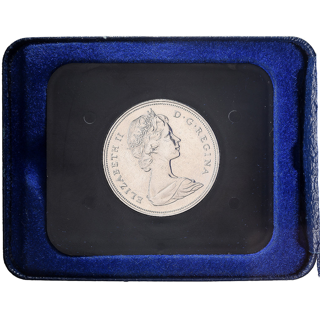 Canada, Elizabeth II, 1 Dollar, British Columbia, 1971, BU, Nickel, MS(60-62)