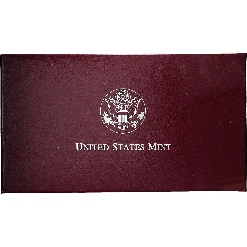 USA, 1 Dollar, Thomas Jefferson, 1993, San Francisco, Proof, Srebro, MS(65-70)