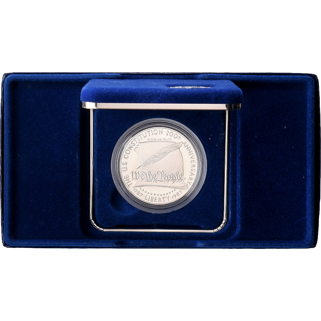 Estados Unidos, 1 Dollar, Constitution, 1987, San Francisco, Prueba, Plata, FDC