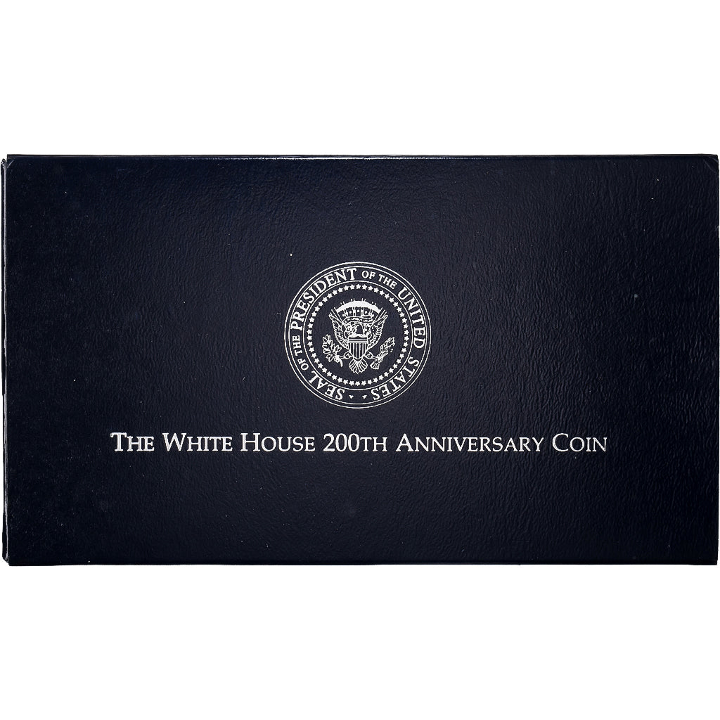 USA, 1 Dollar, White House, 1992, San Francisco, Proof, Srebro, MS(65-70)