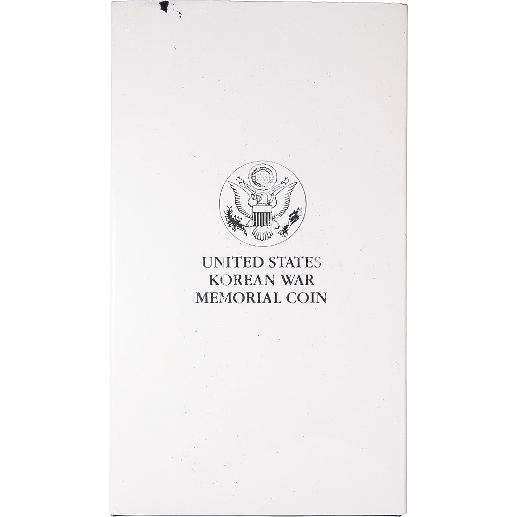 United States, 1 Dollar, Korean War, 1991, Philadelphia, Proof, Silver