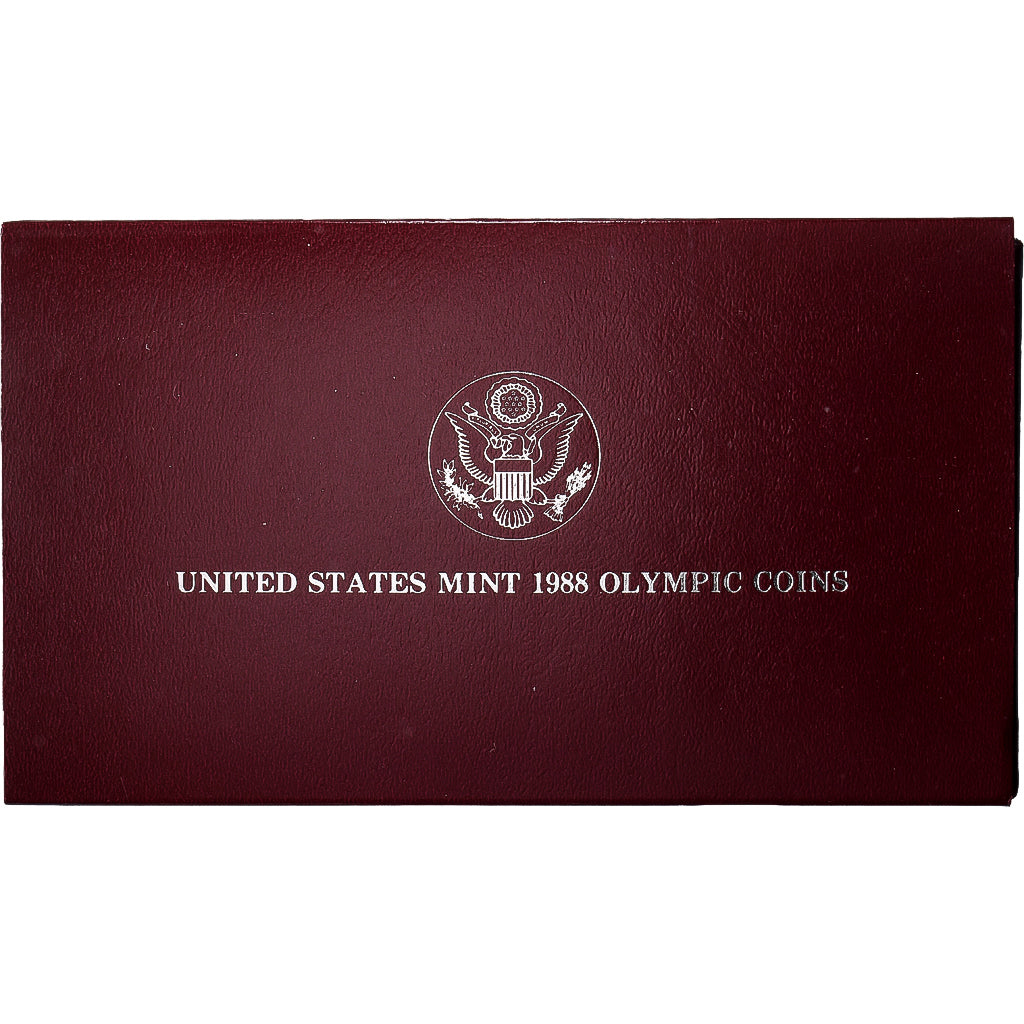 United States, 1 Dollar, Olympiades, 1988, San Francisco, Proof, Silver