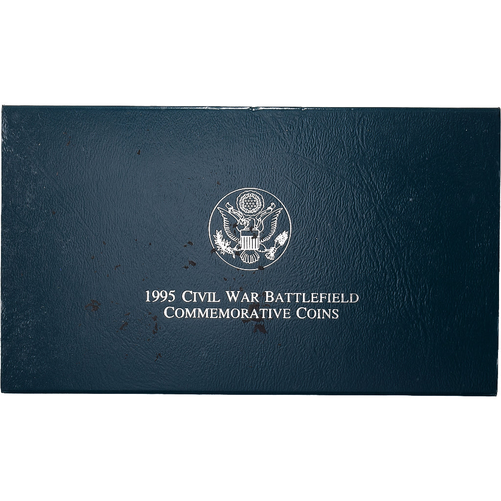 Estados Unidos, 1$ + 1/2$, Civil War Battlefield, 1995, San Francisco, Prueba