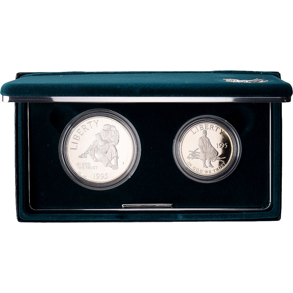 Estados Unidos, 1$ + 1/2$, Civil War Battlefield, 1995, San Francisco, Prueba