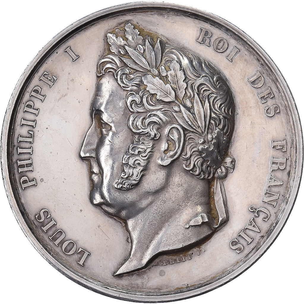 France, Médaille, Louis-Philippe Ier, Chambre des Députés, 1847, Argent, SUP+