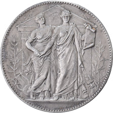 France, Medal, Société des auteurs compositeurs dramatiques, 1879, Silver
