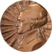 Francia, medaglia, Bicentenaire de la naissance de Robespierre, 1958, Bronzo