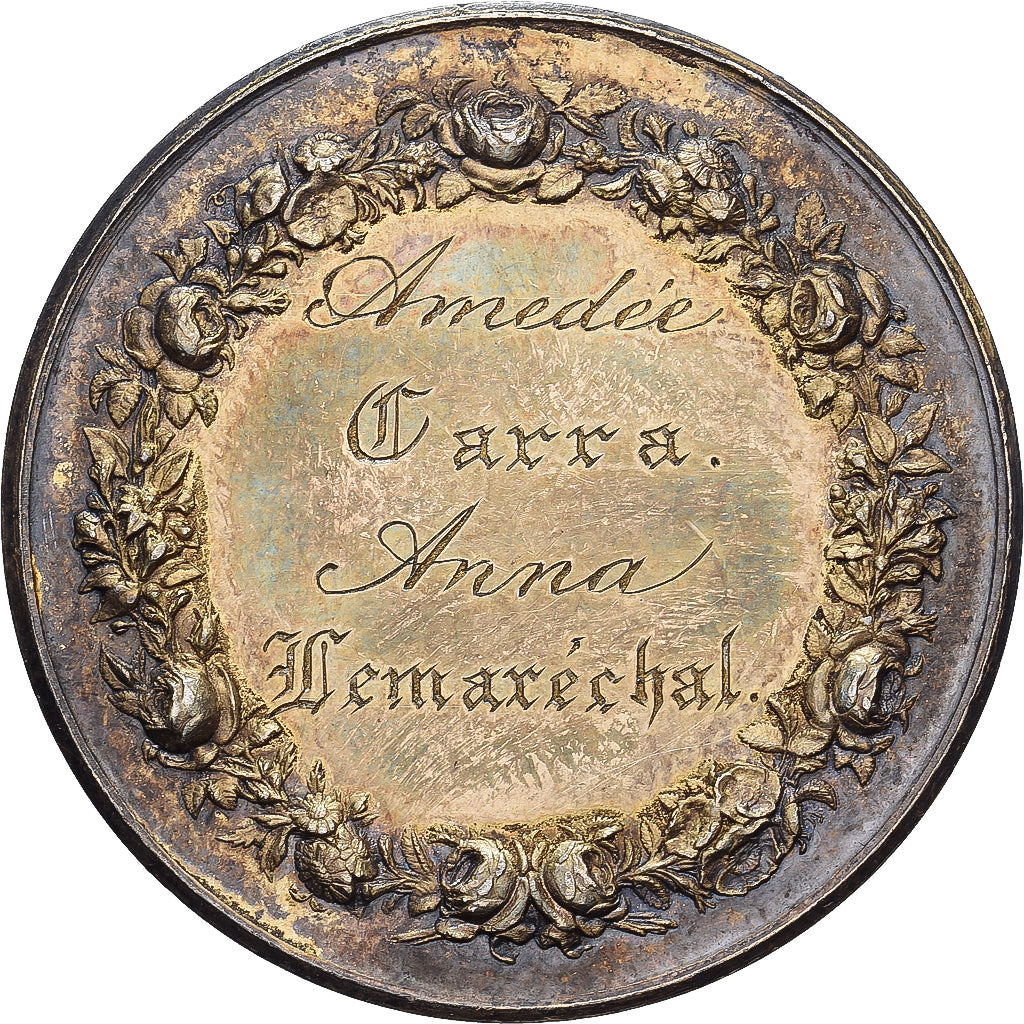 Francja, Médaille de mariage, Srebro, Petit, AU(55-58)