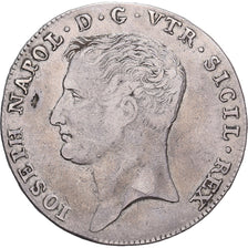 Kingdom of Naples, Giuseppe Napoleone I, 120 Grana, 1807, Naples, Argento, MB+