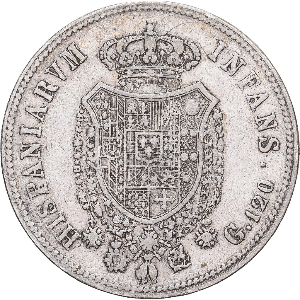 Kingdom of the Two Sicilies, Ferdinand I, 120 Grana, 1818, Naples, Large head