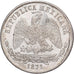 México, 1 Peso, 1871, Zacatecas, Plata, EBC