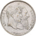 Belgium, Leopold II, 1 Franc, 1880, Brussels, Silver, MS(63)