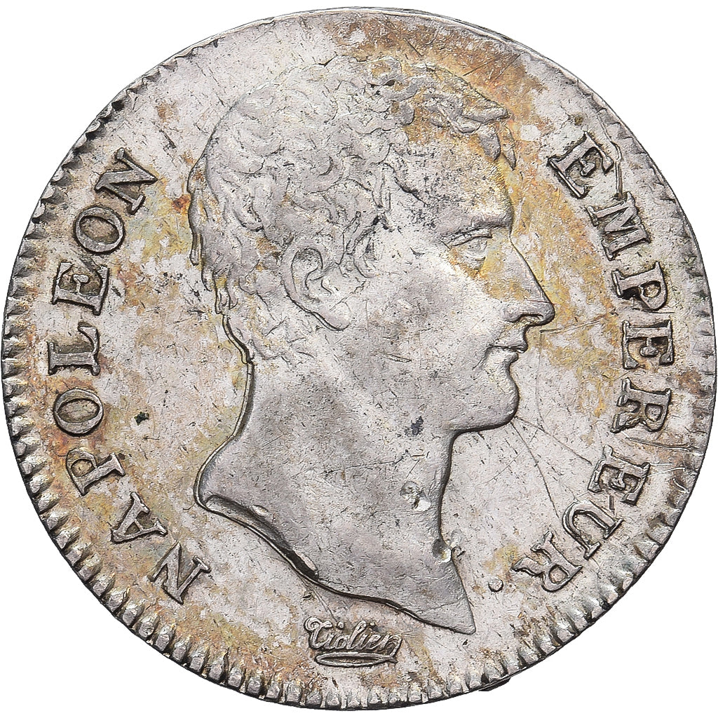 Francia, Napoleon I, 1 Franc, AN 13, Paris, Argento, BB+, Gadoury:443