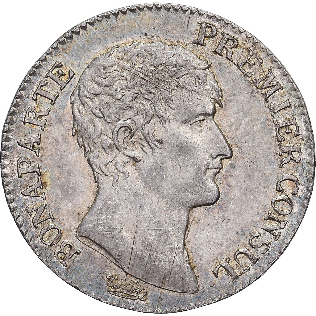 France, Napoléon Bonaparte, 1 Franc, An 12, Paris, Argent, SUP, Gadoury:442