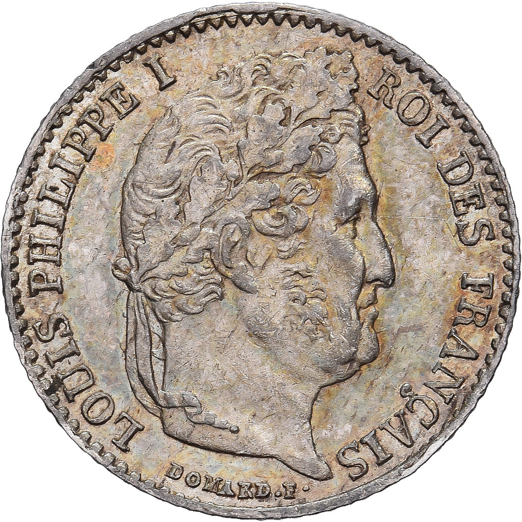 Frankrijk, Louis Philippe I, 1/4 Franc, 1836, Paris, Zilver, PR