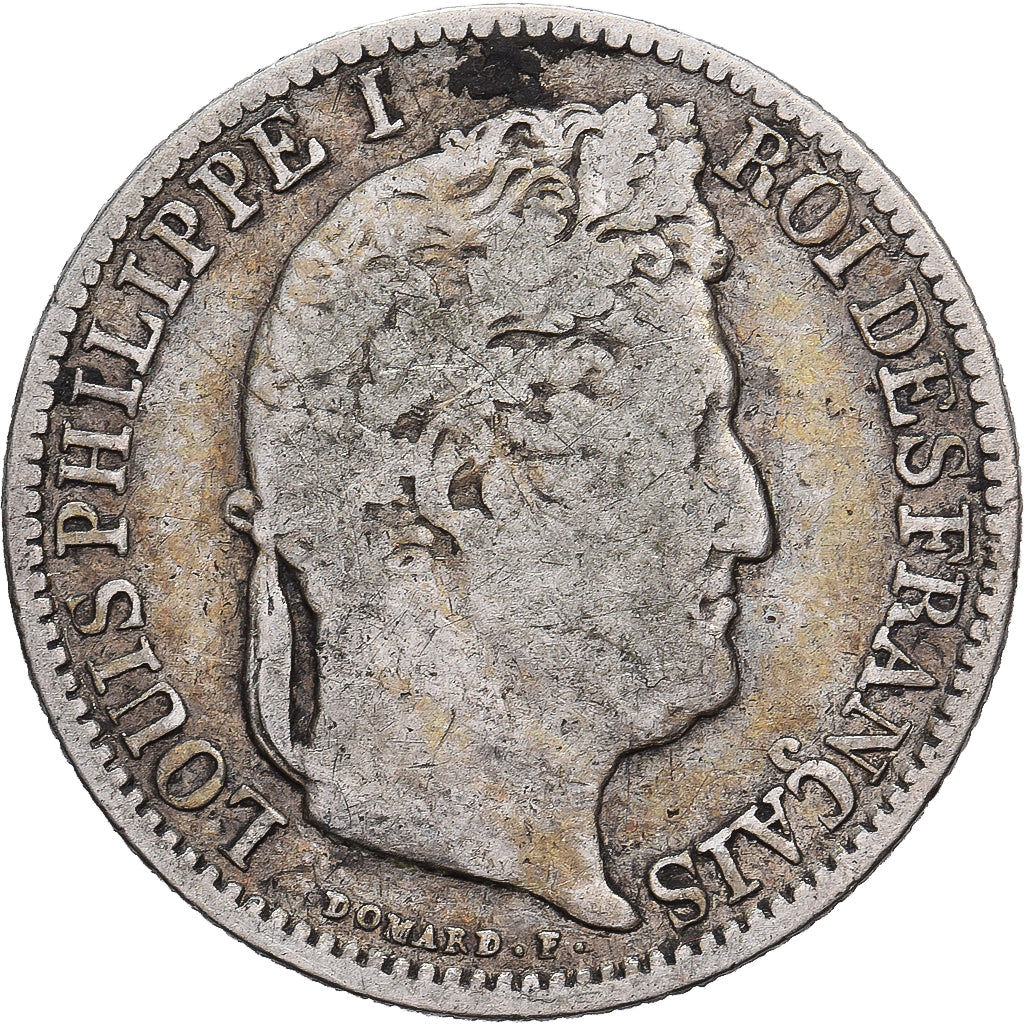 France, Louis-Philippe Ier, 50 Centimes, 1848, Paris, Argent, TB