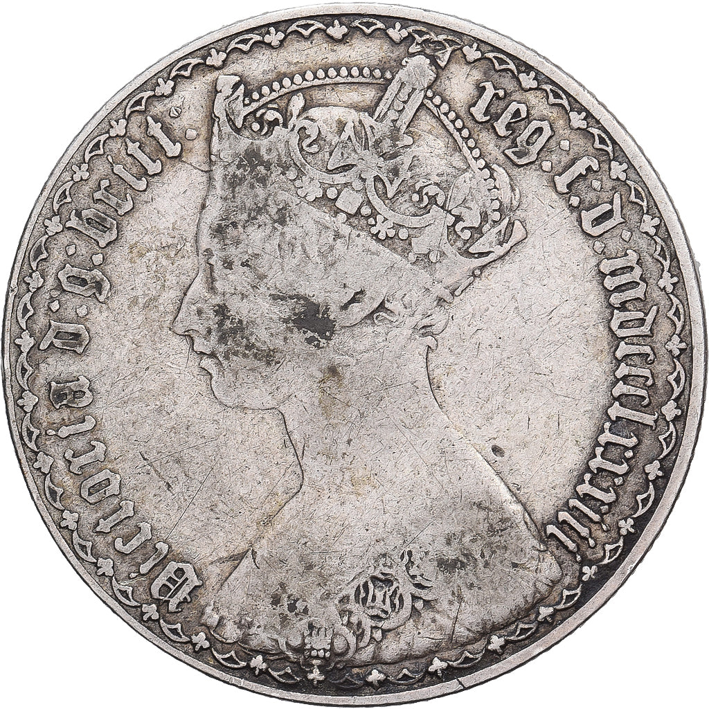 Großbritannien, Victoria, Florin, 1883, London, Silber, S
