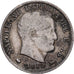 Kingdom of Italy, Napoleon I, 5 Soldi, 1810, Milan, Plata, BC+