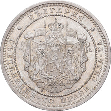 Bulgarien, Alexander  I, 2 Leva, 1882, Silber, VZ