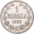 Finlandia, Alexander II, 1 Markka, 1866, Plata, EBC