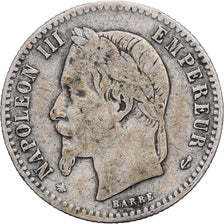 Frankrijk, Napoleon III, 50 Centimes, 1864, Paris, Zilver, FR+