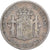 Spanje, Alfonso XIII, 1 Peseta, 1900, Madrid, Zilver, FR