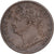 Grã-Bretanha, George IV, 1 Farthing, 1823, London, Cobre, VF(30-35)