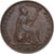 Grã-Bretanha, William IV, 1 Farthing, 1834, London, Cobre, EF(40-45)