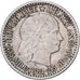 Haiti, 10 Centimes, 1881, Silver, AU(50-53)