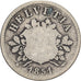 Switzerland, 10 Rappen, 1851, Strasbourg, Billon, F(12-15)