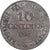 Canton of Geneva, 10 Centimes, 1847, Biglione, BB+