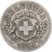 Svizzera, 20 Rappen, 1850, Strasbourg, Biglione, BB