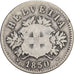 Schweiz, 20 Rappen, 1850, Strasbourg, Billon, SGE+