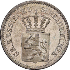 Grand Duchy of Hessen, Ludwig III, 1 Kreuzer, 1867, Darmstadt, Plata, EBC+