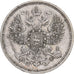 Rusia, Alexander II, 20 Kopeks, 1865, Saint Petersburg, Plata, MBC+