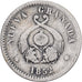 Republic of New Granada, 1 Réal, 1852, Bogota, Silver, VF(30-35)