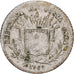 Costa Rica, 5 Centavos, 1865, San Jose, Silver, EF(40-45)