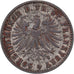 Free city of Frankfurt, 1 Kreuzer, 1863, Biglione, MB+
