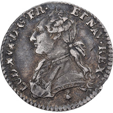 France, Louis XVI, 1/10 Ecu, 1778, Paris, Silver, EF(40-45)
